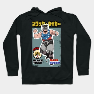 Black Tiger Mask Hoodie